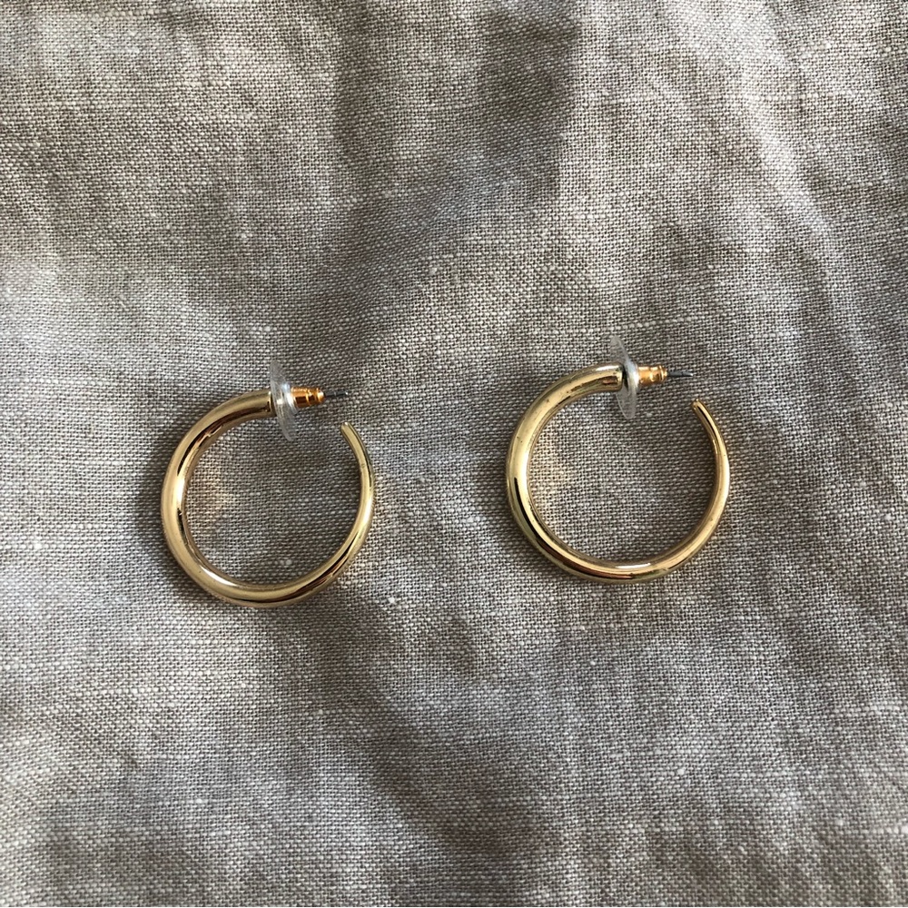 Gold Hoop Earrings